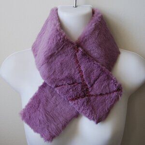 NWOT, SPI 25, Rabbit Fur Neck Wrap